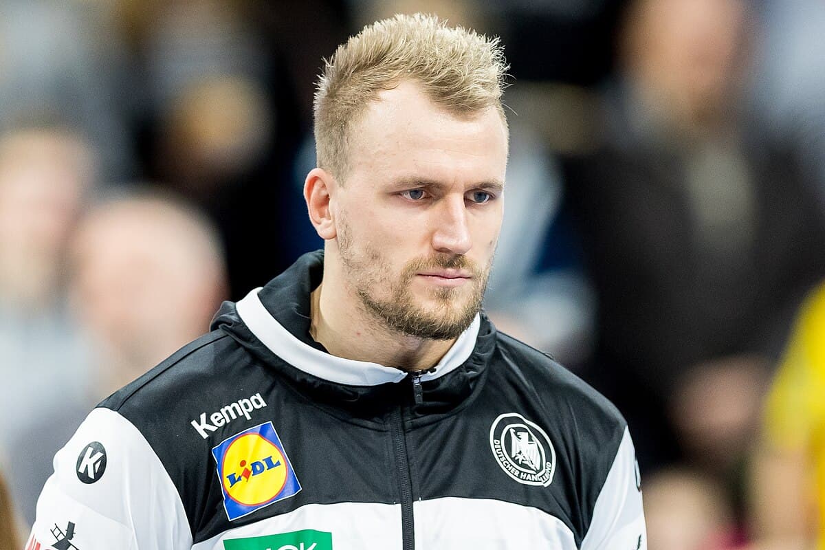 Håndboldspiller i nærbillede